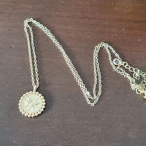SALE! Gold Tone Boho Sun Necklace
